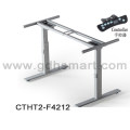 Almaty Height adjustable desk frame with electric control motor